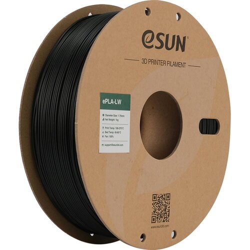  ePLA-LW Black - 1,75 mm / 1000 g Slike