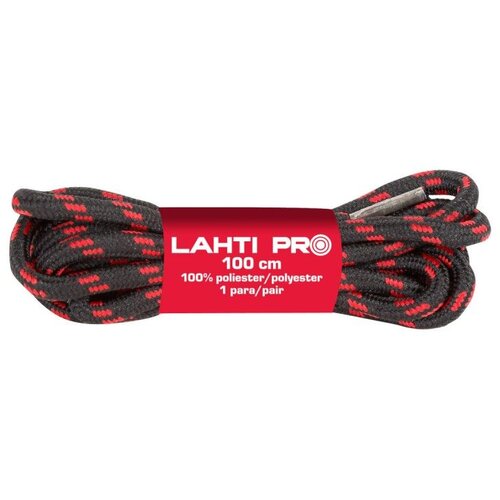 Lahti Pro vezice okrugle za obuću crne-crvene 120cm l9040120 Cijene