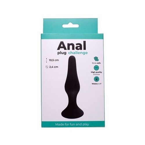 Analni plug slikonski 10.5 cm Slike