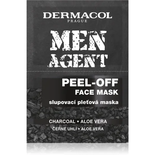 Dermacol Men Agent Peel-Off maska protiv mitesera s aktivnim ugljenom za muškarce 15 ml