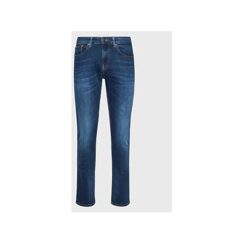 Tommy Hilfiger Jeans hlače Ryan DM0DM09548 Mornarsko modra Regular Fit