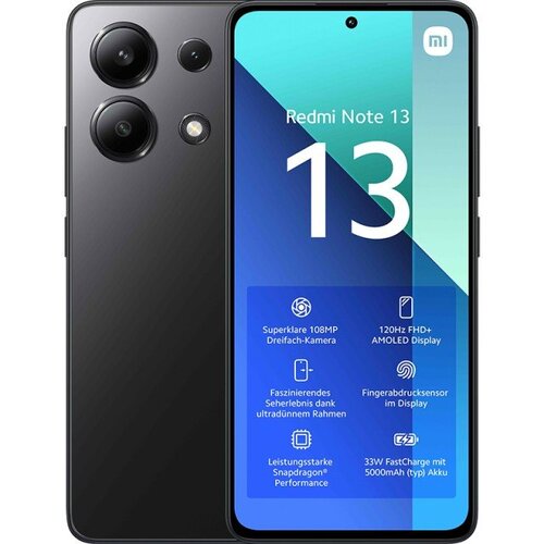  TELEFON Xiaomi Redmi Note 13 4G 8GB 128GB Black EU Cijene
