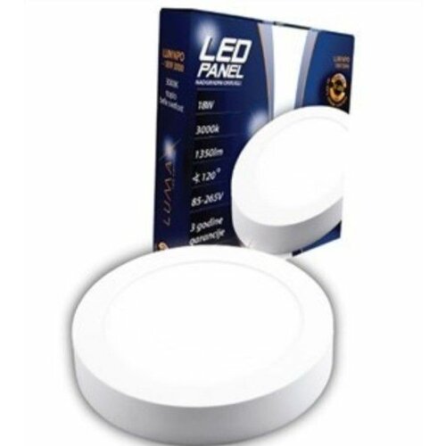 Lumax LED Panel LUMNPO-18W 6500K Hladno bela Cene