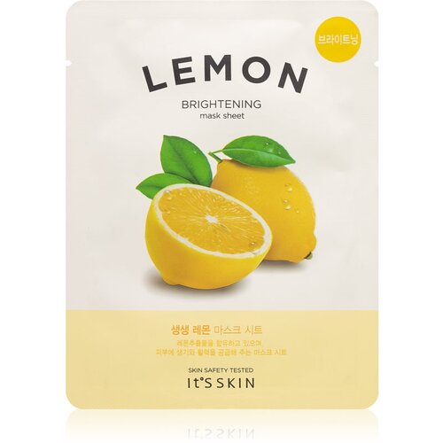 It&amp;#039;S Skin The Fresh Mask Lemon revitalizacijska tekstilna maska 18 g Slike