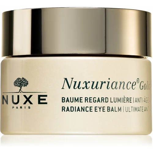 Nuxe Nuxuriance Gold Radiance Eye Balm osvetlitveni balzam za področje okoli oči 15 ml za ženske