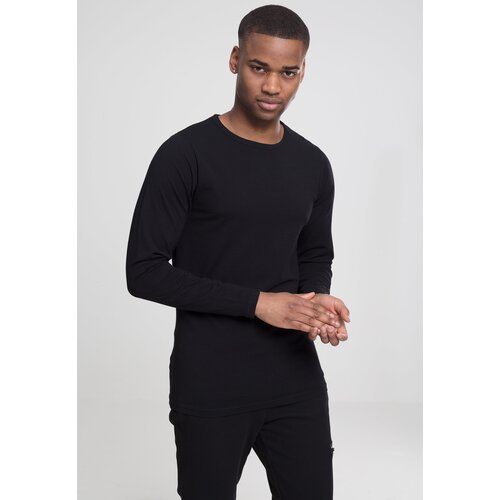 UC Men Fitted Stretch L/S T-Shirt Black Cene