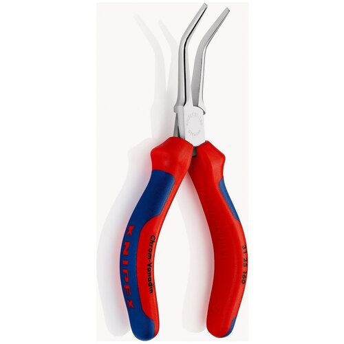 Knipex kriva kle&amp;scaron;ta sa veoma dugim čeljustima pod 45&amp;deg;, hromirana (31 25 160) Slike