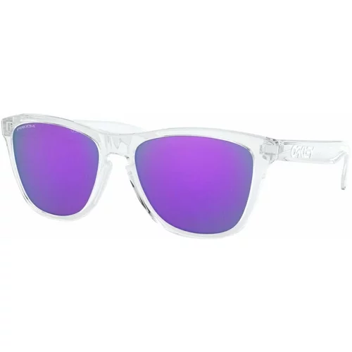 Oakley Frogskins 9013H755 Polished Clear/Prizm Violet