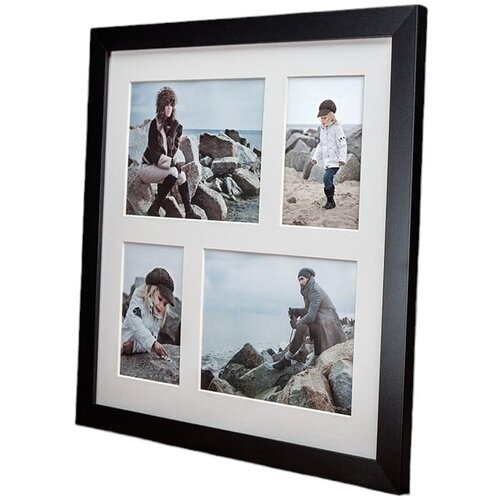 Styler Crni okvir za 4 fotografije Narvik, 39 x 39 cm Cijene