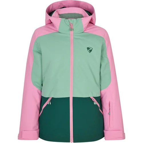 Ziener AMELY Skijaška jakna za djevojčice, zelena, veličina