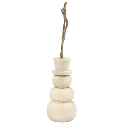  Leseni snežak - božični okras (leseni izdelki za dodelavo) Cene