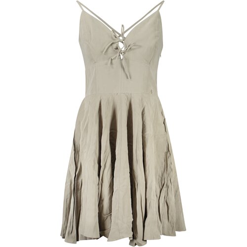 Guess Jeans SHORT DRESS WOMEN GREEN Cene