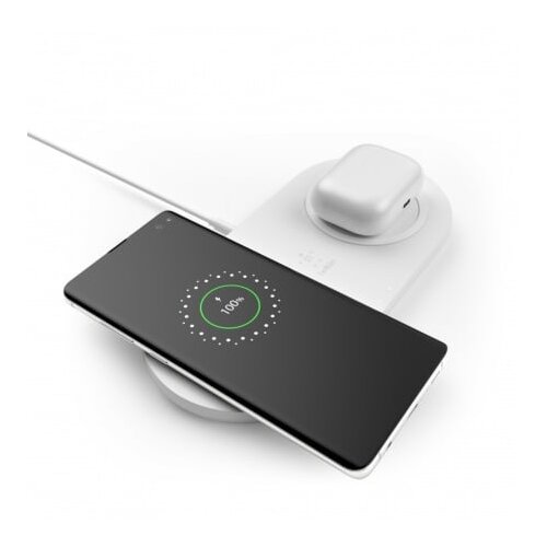 Belkin WIZ002VFWH beli dual bežični punjač qi certified Slike