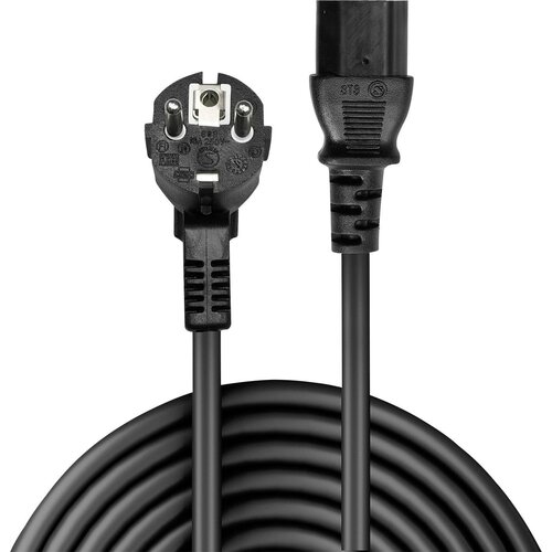 Lindy tok priključni kabel [1x varnostni mo&scaron;ki konektor - 1x ženski konektor IEC C13\, 10 A] 5.00 m črna, (20421778) Cene
