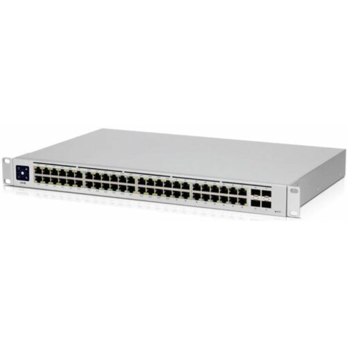 Ubiquiti layer 3 switch with (48) gbe RJ45 ports and (4) 10G sfp+ ports. USW-PRO-48-EU Cene