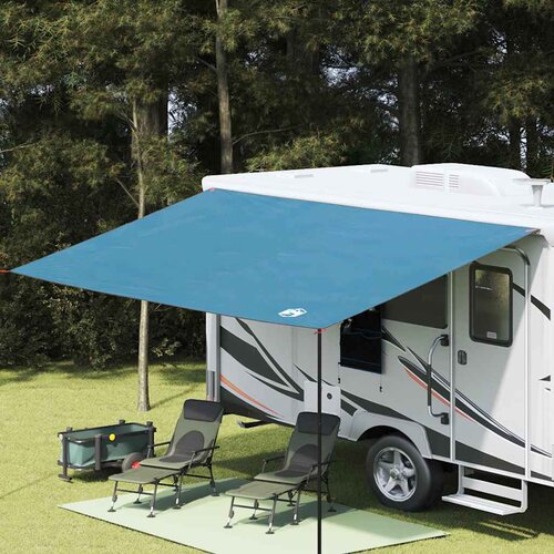 Krov za karavan osoba 240 x 460 cm Vodootporan Plava taft Cijene