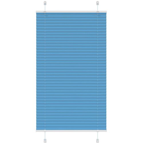  Plisirana zavjesa Plava 70x100 cm &amp;Scaron;irina tkanine 69,4 cm Poliester Slike