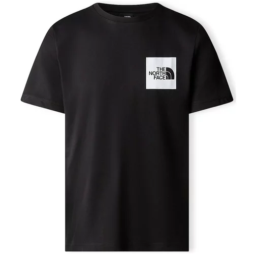 The North Face Majice & Polo majice Fine T-Shirt - Black Črna