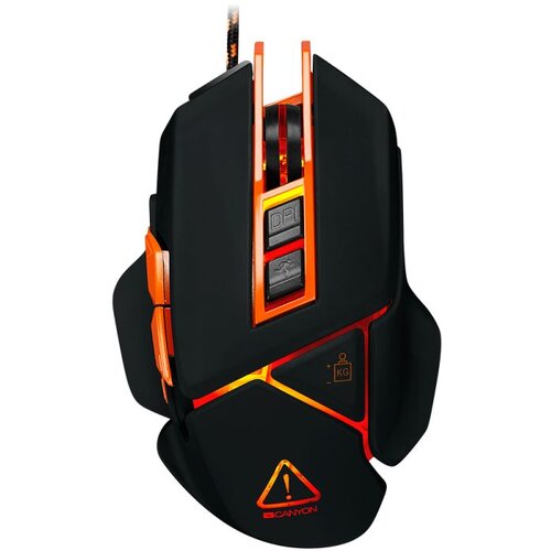 Canyon mouse Hazard GM-6 LED Wired Black Orange Cijene