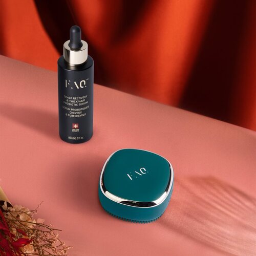 Foreo FAQ&amp;trade; 301 uređaj za masažu i stimulaciju rasta kose Blue Emerald 1 kom Slike