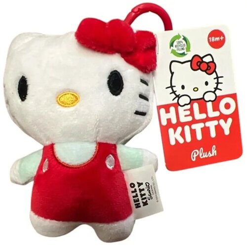 Semo Toys Hello Kitty pli&scaron;asta torbna priponka, 12 cm &ndash; rdeča Cene