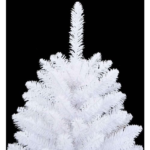  Umjetno božićno drvce Bijelo 120 cm PVC i metal Slike