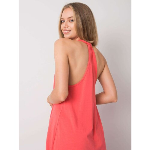 Fashion Hunters OCH BELLA Coral sleeveless dress Slike