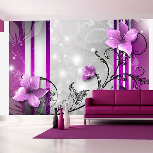  Tapeta - Violet buds 200x140 Slike