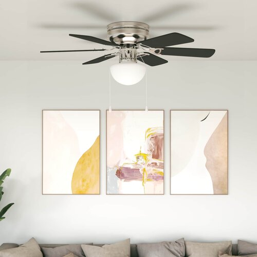  Stropni ventilator s osvjetljenjem &Oslash; 82 cm Crna Cijene