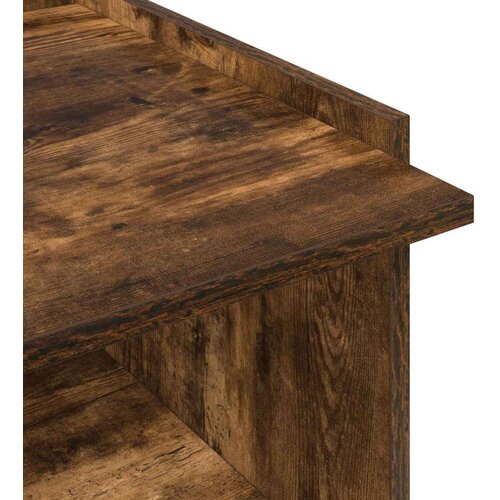  Stolić za kavu Dimljeni hrast 50 5 x 50 x 33 cm Konstruirano drvo - Dimljeni hrast 50 5 x 50 x 33 cm Slike