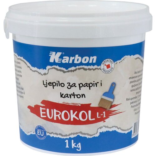  Ljepilo EUROKOL L-1 1kg Slike