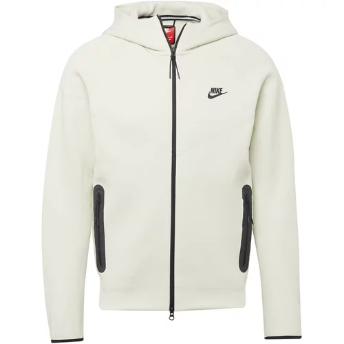 Nike Sportswear Gornji dio trenirke 'TCH FLC' crna / prljavo bijela