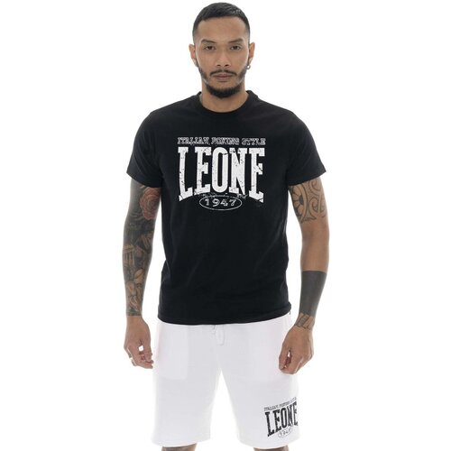 Leone 1947 Majice & Polo majice Man Short Sleeves Boxing Legend Črna Cene