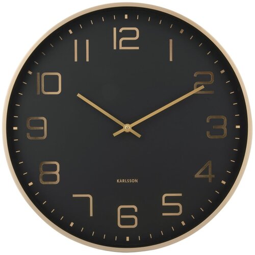 Karlsson Stenska ura ø 40 cm Elegance Glow – Cene