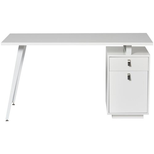 Marckeric bijeli radni stol Rudy, 140 x 60 cm Cijene