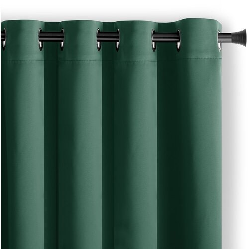 Restilo Tamno zelena zatamnjujuća zavjesa 140x270 cm Eyelets &amp;ndash; Slike