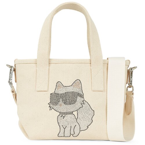Karl Lagerfeld Shopper torba bež / crna Slike
