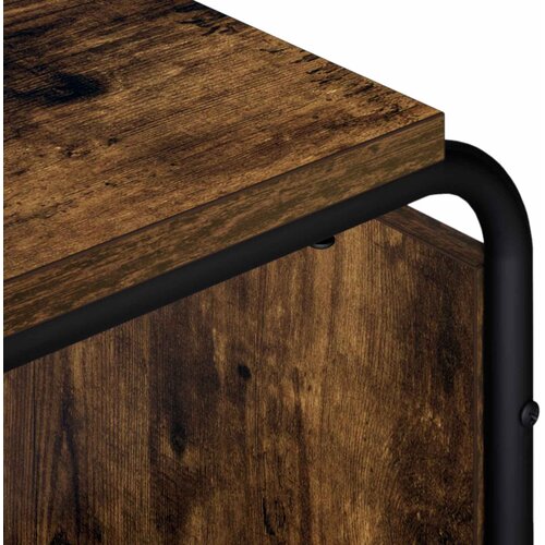  TV stalak 180 x 36 x 45 cm Dimljeni hrast Konstruirano drvo Slike