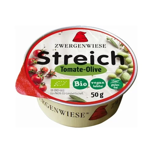 Zwergenwiese Bio Kleiner Streich, namaz s paradižnikom in olivami