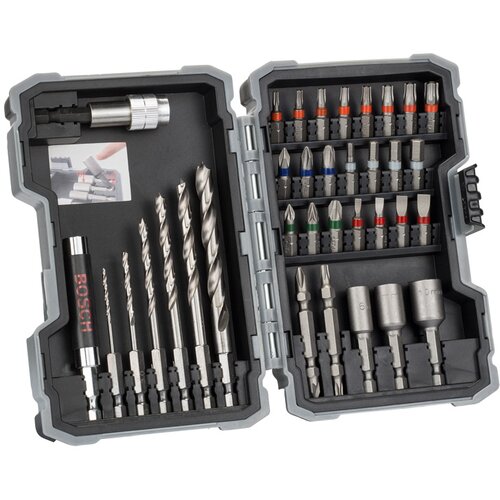 Bosch Set Extra Hard nastavaka za odvrtač i PRO Wood burgija za drvo, 35 komada 2607017725 Cene