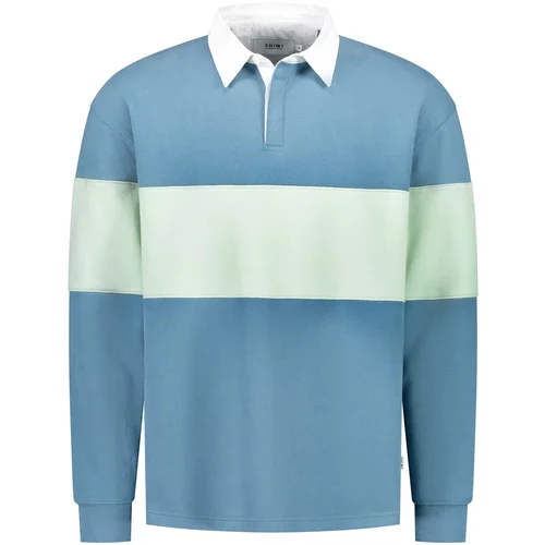 Shiwi Sweater majica 'Benjamin' pastelno plava / pastelno zelena / bijela