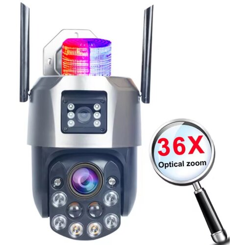  CAM-IP6MP-EP5-36X ZOOM GMB kamera 6 mpix microSD iCSee xmeye pro app Two-way voice PTZ ip66,2x3.6mm Cene