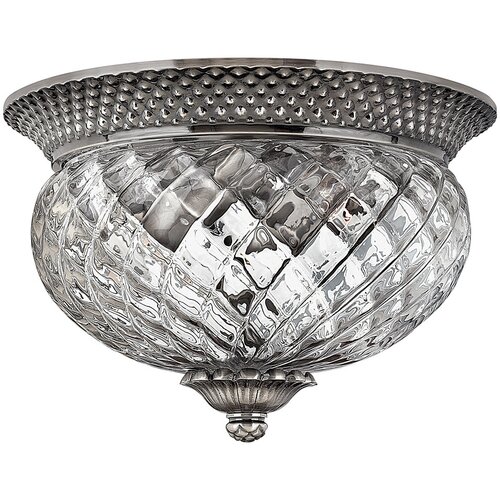 Elstead Lighting Elstead Plantation 2-lučna majhna, delno vgradna stropna svetilka, polirani antični nikelj, E27, (22098136) Cene