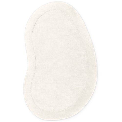 Villeroy Boch Kremno bela ročno tkana preproga iz mešanice volne 125x200 cm Kari Organic – Cene