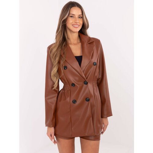 Italy Moda Blazer-DHJ-MA-A8683.37-Brown Cene