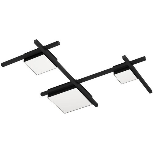 Eglo Plafonjera VIAREGGIO LED 81,5 cm crna/bela 39689 Cene