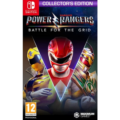 Maximum Games Power Rangers: Battle For The Grid - Collectors Edition (nintendo Switch)