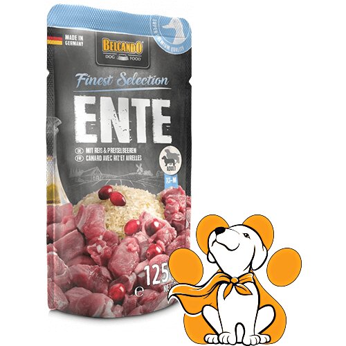 Belcando finest Selection Duck 125g, Premium Pečetina u Kesici za Pse Cene