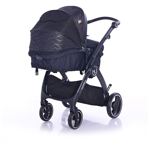 Lorelli ADRIA Kolica Black 2u1 SET: Ko&amp;scaron;ara + Putna Torba + Zimska Navlaka (do 15 kg) Slike