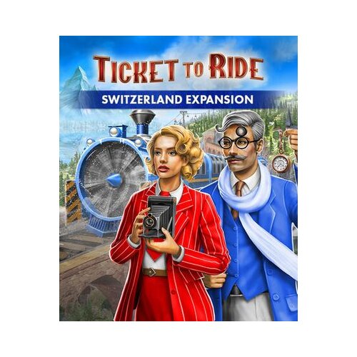 Steam ticket to ride&reg;: switzerland expansion (dlc) key (pc) global Cene